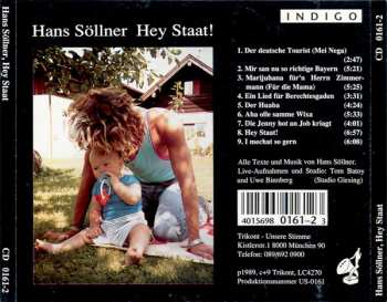 CD Hans Söllner: Hey Staat!
