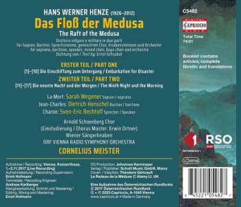 CD/Set di cofanetti Dietrich Henschel: Das Floß Der Medusa = The Raft Of The Medusa