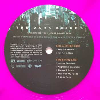 2LP Hans Zimmer: The Dark Knight (Original Motion Picture Soundtrack) LTD | CLR