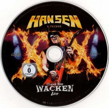 CD/DVD Hansen & Friends: Thank You Wacken Live DIGI