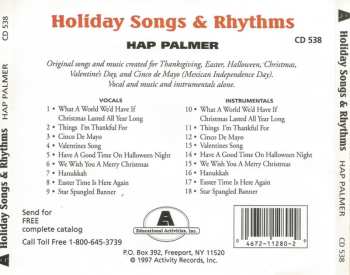 CD Hap Palmer: Holiday Songs & Rhythms