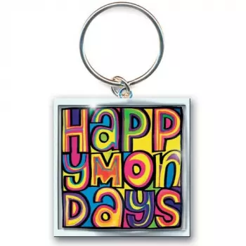 Portachiavi Dayglo Logo Happy Mondays 