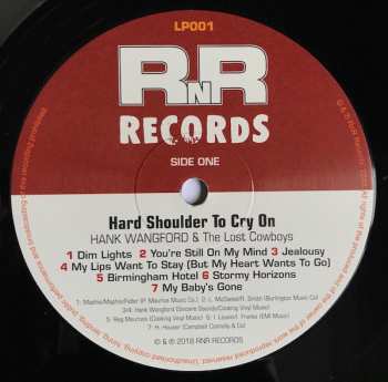 LP Hard Shoulder To Cry On LTD
