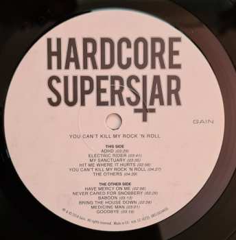 LP Hardcore Superstar: You Can't Kill My Rock 'N Roll