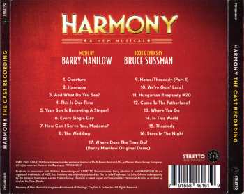 CD "Harmony: A New Musical" Original Cast: Harmony: A New Musical (The Cast Recording)