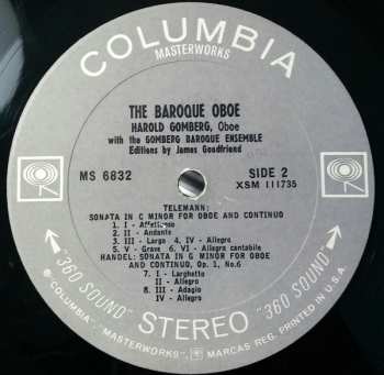 LP Seiji Ozawa: The Baroque Oboe