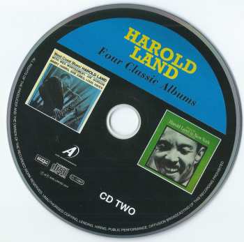 2CD Harold Land: Four Classic Albums