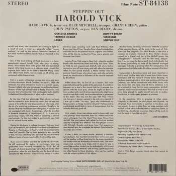 LP Harold Vick: Steppin' Out!
