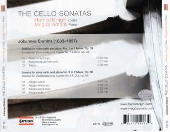CD Johannes Brahms: The Cello Sonatas