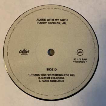 2LP Harry Connick, Jr.: Alone With My Faith