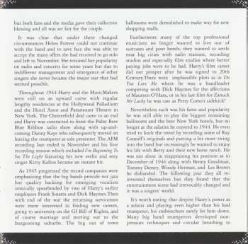 CD Harry James & His Music Makers: Flash Harry Broadcasts 1942~46