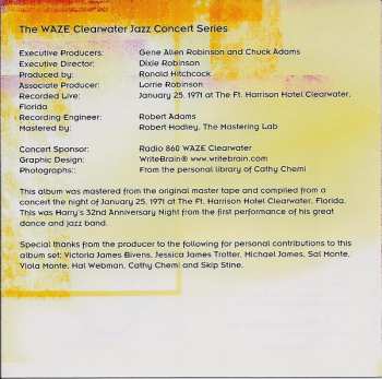 CD Harry James And His Orchestra: 32nd Anniversary Night Vol. 1