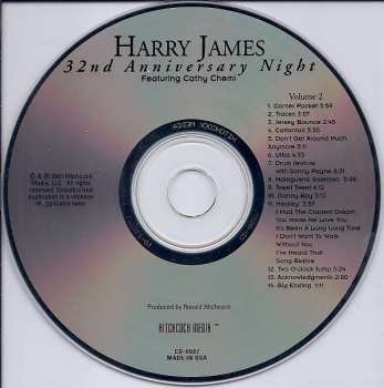 CD Harry James And His Orchestra: 32nd Anniversary Night Vol. 2