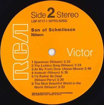 LP Harry Nilsson: Son Of Schmilsson