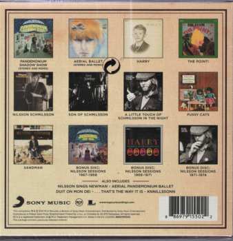17CD/Set di cofanetti Harry Nilsson: The RCA Albums Collection