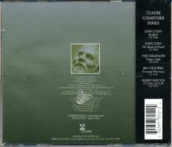 CD Harry Partch: 17 Lyrics Of Li Po