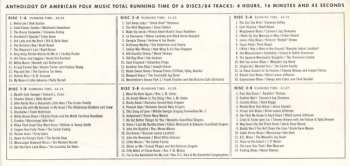 6CD/Set di cofanetti Harry Smith: Anthology Of American Folk Music