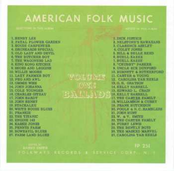 6CD/Set di cofanetti Harry Smith: Anthology Of American Folk Music