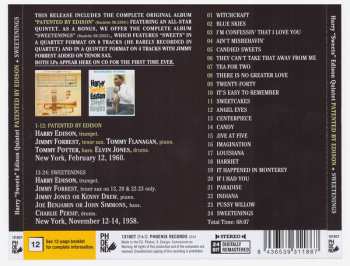 CD Harry Edison: Patented By Edison / Sweetenings