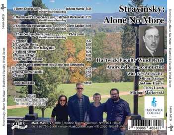 CD Hartwick Faulty Wind Octet: Stravinsky: Alone No More