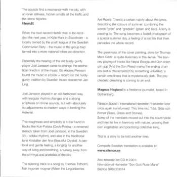 CD Harvester: Hemåt