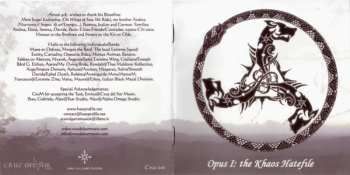 CD Hate Profile: Opus I: The Khaos Hatelife DIGI