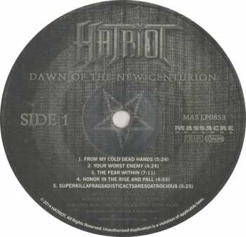 LP Hatriot: Dawn Of The New Centurion LTD | NUM