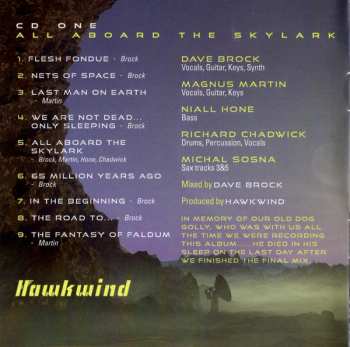2CD Hawkwind: All Aboard The Skylark