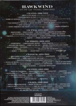 6CD/Set di cofanetti Hawkwind: Dust Of Time: 1969-2021