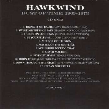 6CD/Set di cofanetti Hawkwind: Dust Of Time: 1969-2021