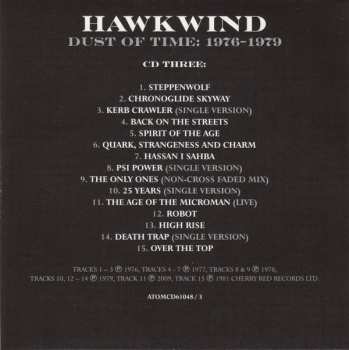 6CD/Set di cofanetti Hawkwind: Dust Of Time: 1969-2021