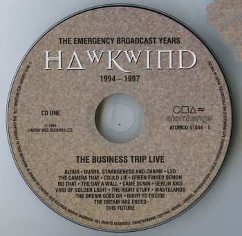 5CD/Set di cofanetti Hawkwind: The Emergency Broadcast Years: 1994 - 1997