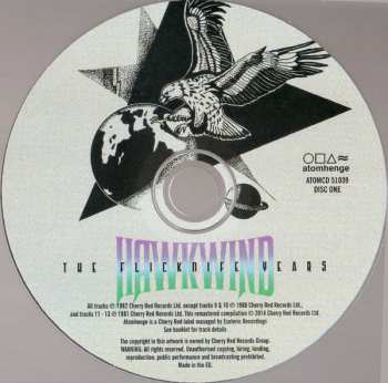 5CD/Set di cofanetti Hawkwind: The Flicknife Years • 1981-1988