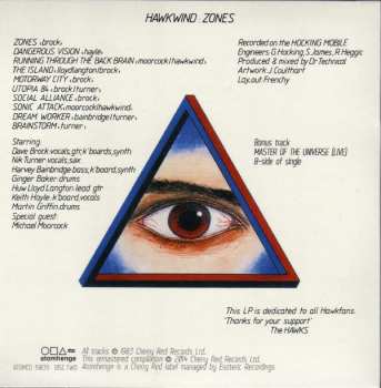 5CD/Set di cofanetti Hawkwind: The Flicknife Years • 1981-1988