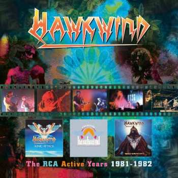 3CD/Set di cofanetti Hawkwind: The RCA Active Years 1981-1982