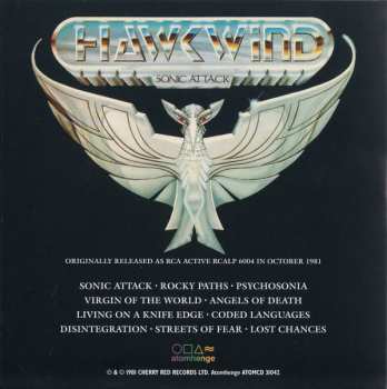 3CD/Set di cofanetti Hawkwind: The RCA Active Years 1981-1982