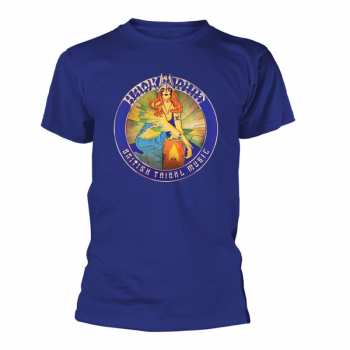 Merch Hawkwind: Maglietta British Tribal Music (blue)