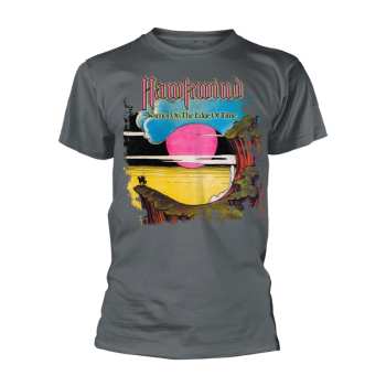 Merch Hawkwind: Maglietta Warrior On The Edge Of Time (charcoal)