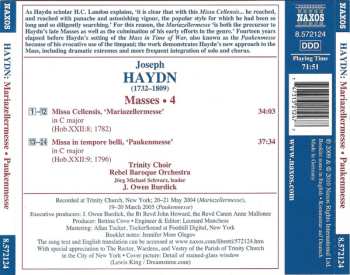 CD Joseph Haydn: Mariazellermesse (Missa Cellensis) / Paukenmesse (Missa In Tempore Belli)
