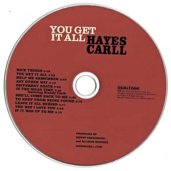 CD Hayes Carll: You Get It All