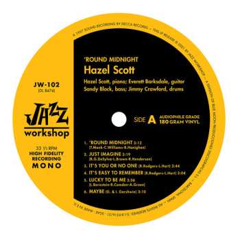 LP Hazel Scott: 'Round Midnight LTD