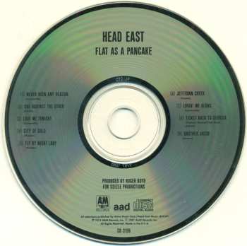 CD Head East: Flat As A Pancake
