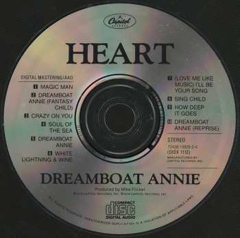CD Heart: Dreamboat Annie