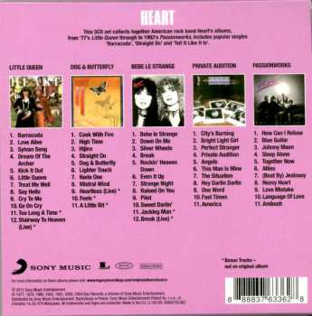 5CD/Set di cofanetti Heart: Original Album Classics