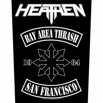 Merch Heathen: Applicazione sulla schiena Bay Area Thrash