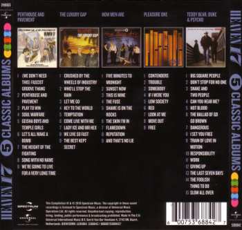 5CD/Set di cofanetti Heaven 17: 5 Classic Albums