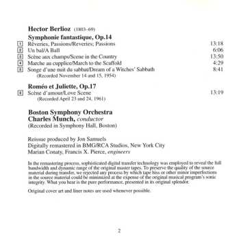 CD Hector Berlioz: Symphonie Fantastique