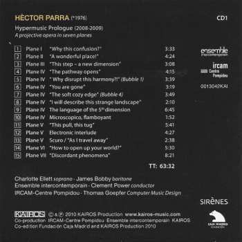 2CD/Set di cofanetti Ensemble Intercontemporain: Hypermusic Prologue - A Projective Opera In Seven Planes