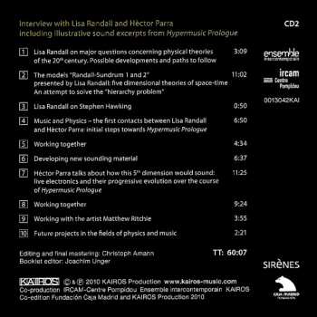 2CD/Set di cofanetti Ensemble Intercontemporain: Hypermusic Prologue - A Projective Opera In Seven Planes