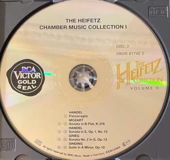 2CD/Set di cofanetti Edvard Grieg: The Heifetz Chamber Music Collection I
